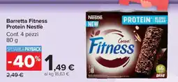 Carrefour Barretta Fitness Protein Nestlé offerta