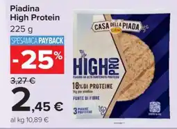 Carrefour Piadina High Protein offerta