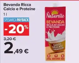 Carrefour Bevanda Ricca Calcio e Proteine offerta