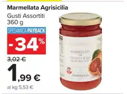 Carrefour Marmellata Agrisicilia offerta