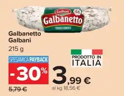 Carrefour GALBANETTO GALBANI offerta