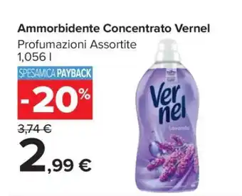 Carrefour Ammorbidente Concentrato Vernel offerta