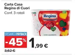 Carrefour Carta Casa Regina di Cuori offerta