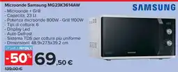 Carrefour Microonde Samsung MG23K3614AW offerta