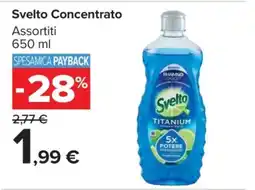 Carrefour SVELTO Concentrato offerta