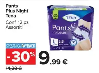 Carrefour Pants Plus Night Tena offerta
