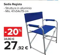 Carrefour SEDIA REGISTA offerta
