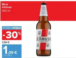 Carrefour BIRRA ICHNUSA offerta