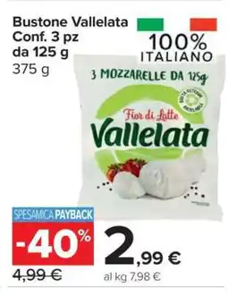 Carrefour Bustone Vallelata offerta