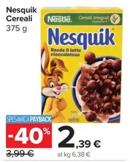 Carrefour NESQUIK Cereali offerta