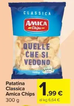 Carrefour PATATINA CLASSICA AMICA CHIPS offerta