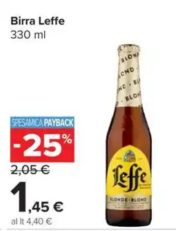 Carrefour Birra Leffe offerta