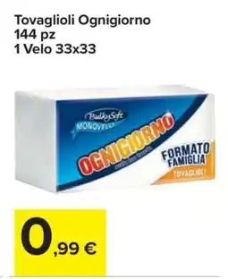 Carrefour Tovaglioli Ognigiorno offerta