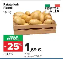 Carrefour Patate Iodì Pizzoli offerta