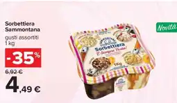Carrefour Sorbetteria Sammontana offerta