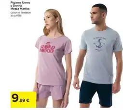Carrefour Pigiama Uomo o Donna offerta