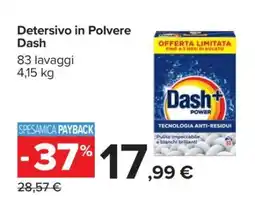 Carrefour Detersivo in Polvere Dash offerta