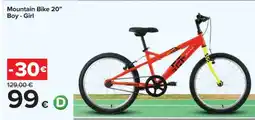 Carrefour Mountain Bike 20” offerta