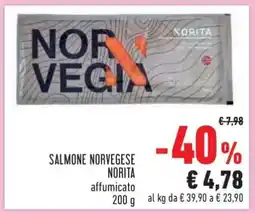 Conad SALMONE NORVEGESE NORITA offerta