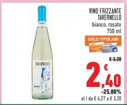 Conad VINO FRIZZANTE TAVERNELLO offerta