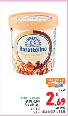 Conad BARATTOLINO SAMMONTANA offerta