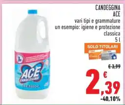 Conad Candeggina Ace offerta