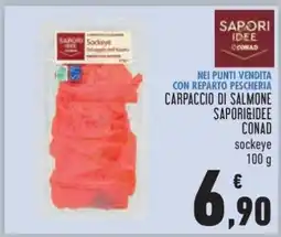 Conad CARPACCIO DI SALMONE SAPORI&IDEE CONAD offerta
