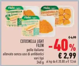 Conad COTOSNELLA LIGHT FILENI offerta