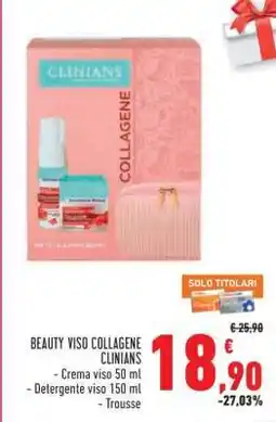 Conad BEAUTY VISO COLLAGENE CLINIANS offerta