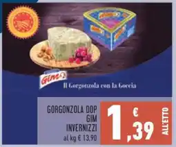 Conad GORGONZOLA DOP GIM INVERNIZZI offerta