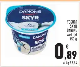 Conad YOGURT SKYR DANONE offerta
