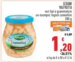 Conad LEGUMI VALFRUTTA offerta
