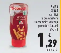 Conad Salsa CONAD offerta