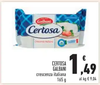 Conad CERTOSA GALBANI offerta