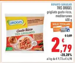 Conad TRIS OROGEL offerta