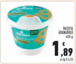 Conad RICOTTA GRANAROLO offerta