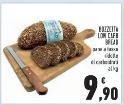 Conad BOZZETTA LOW CARB BREAD offerta