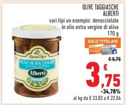 Conad Olive Taggiasche Alberti offerta