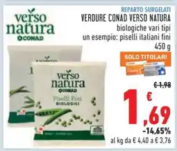 Conad VERDURE CONAD VERSO NATURA offerta