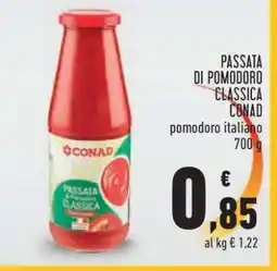 Conad Passata di Pomodoro Classica Conad offerta