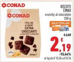 Conad BISCOTTI CONAD offerta
