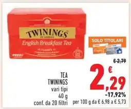 Conad TEA TWININGS offerta