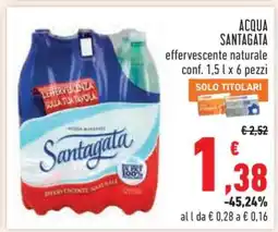 Conad ACQUA SANTAGATA offerta