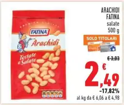 Conad ARACHIDI FATINA offerta