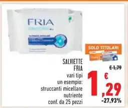 Conad Salviette Fria offerta
