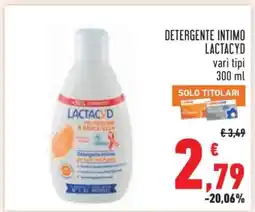 Conad DETERGENTE INTIMO LACTACYD offerta
