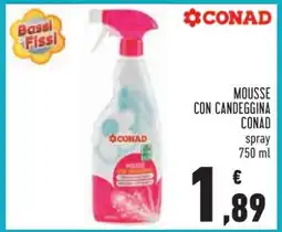 Conad Mousse con Candeggina Conad offerta