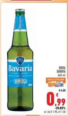 Conad BIRRA BAVARIA offerta