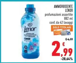 Conad Ammorbidente Lenor offerta