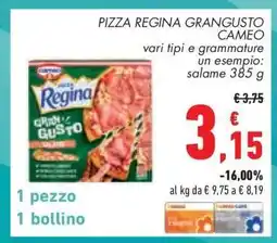 Conad PIZZA REGINA GRANGUSTO CAMEO offerta